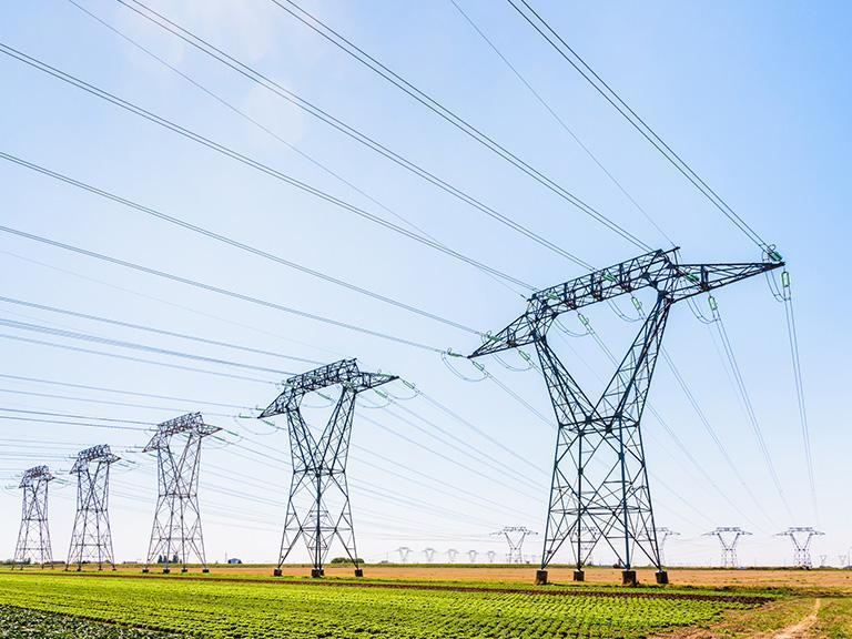 Słup energetyczny